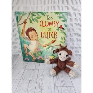 Book and stuffed animal bundle